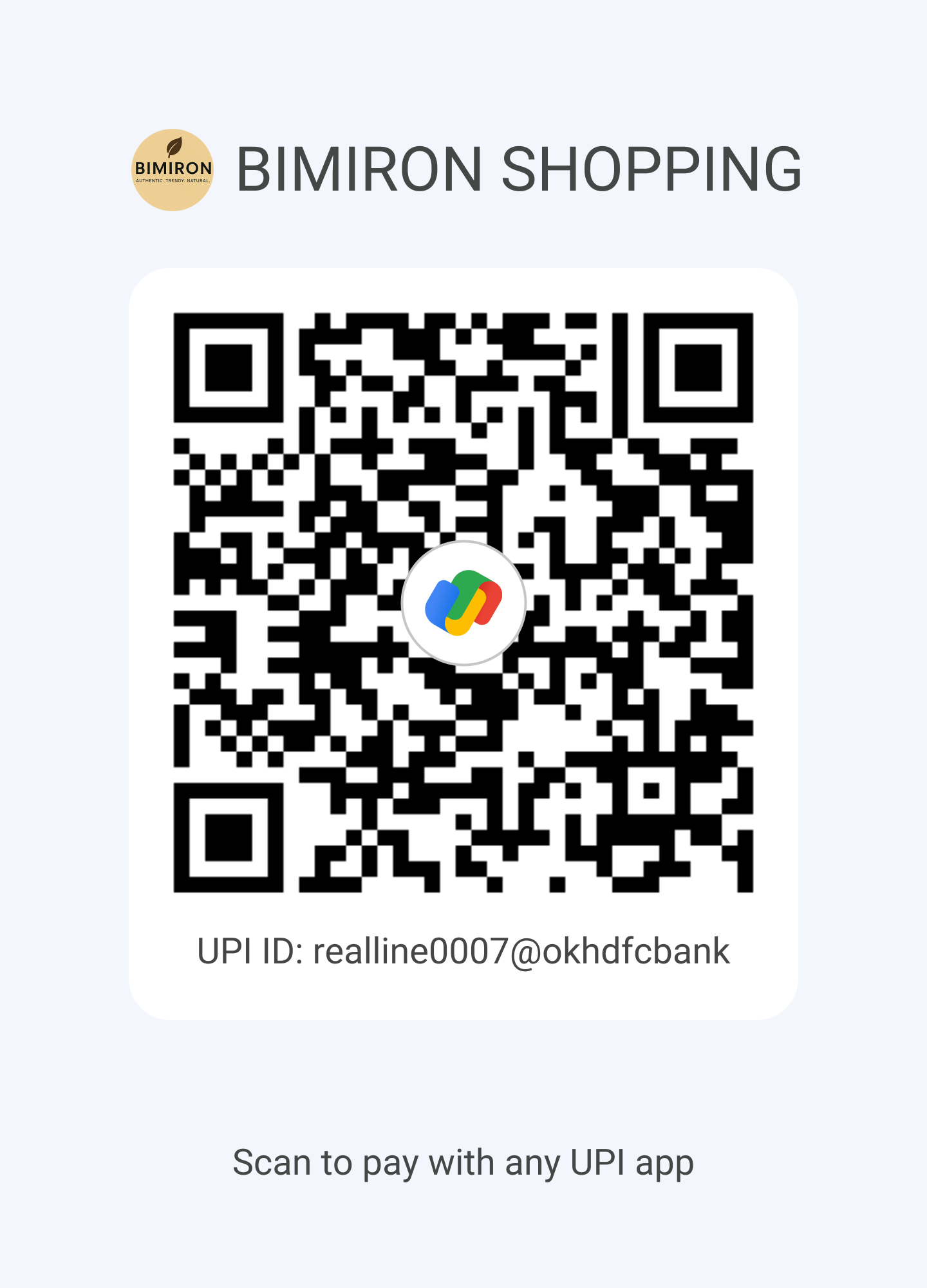 UPI QR Code