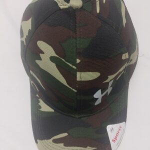 Camouflage design unisex sports cap with adjustable fit